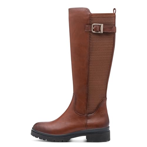 Tamaris Damen Stiefel Leder braun 41