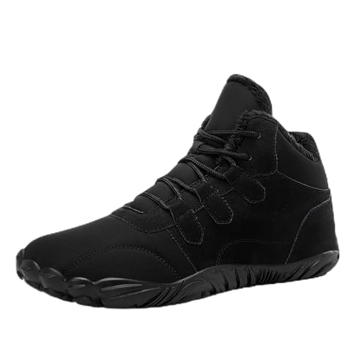 Bottes de neige homme chaudes semelle épaisse cordon de serrage hiver