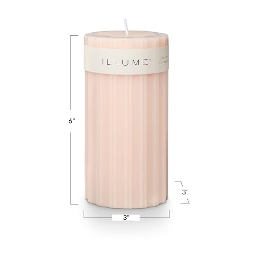 Illume 46273051000 Beautifully Done Medium Fragranced Pillar Candle, Coconut Milk Mango thumb #5