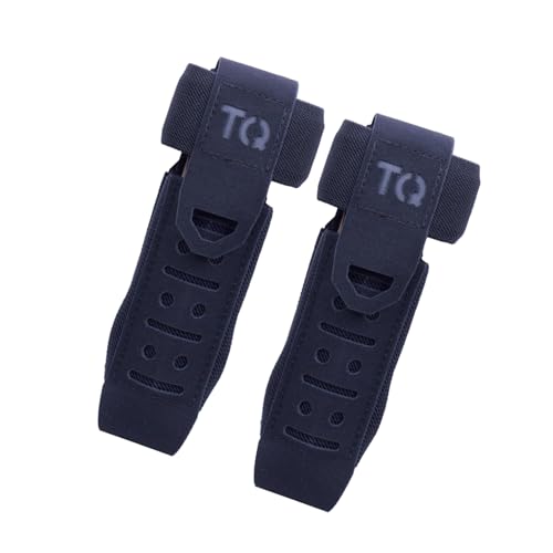 Start battle Dragon Laser Cut Molle Tourniquet Holder, TQ Holder Holster Pouch 2Pcs for Belt Nylon (Black,2pcs)