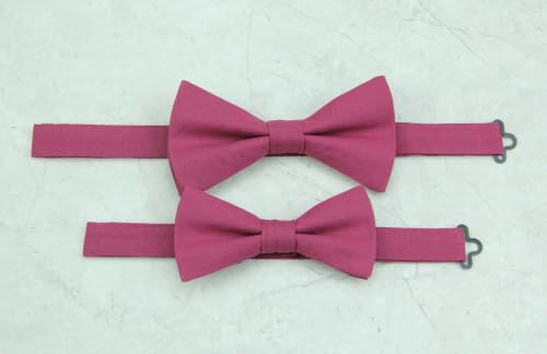 Image of Mens Solid Linen Ties - Slim Pattern Necktie for Men Wedding Groomsmen