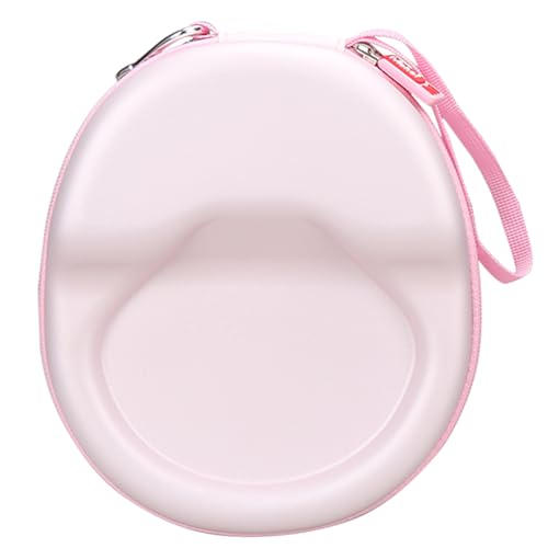 Mchoi Capa rígida compatível com fone de ouvido USB Logitech H390, apenas capa, rosa