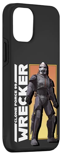 Coque iPhone 12 Pro Star Wars Bad Batch Wrecker anti-choc pour fan