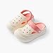 Kids Garden Clogs Summer Lightweight Slip On Rubber Sole Breathable Back Strap Shoes Lightweight Fashion Water Slipper Pink Pink