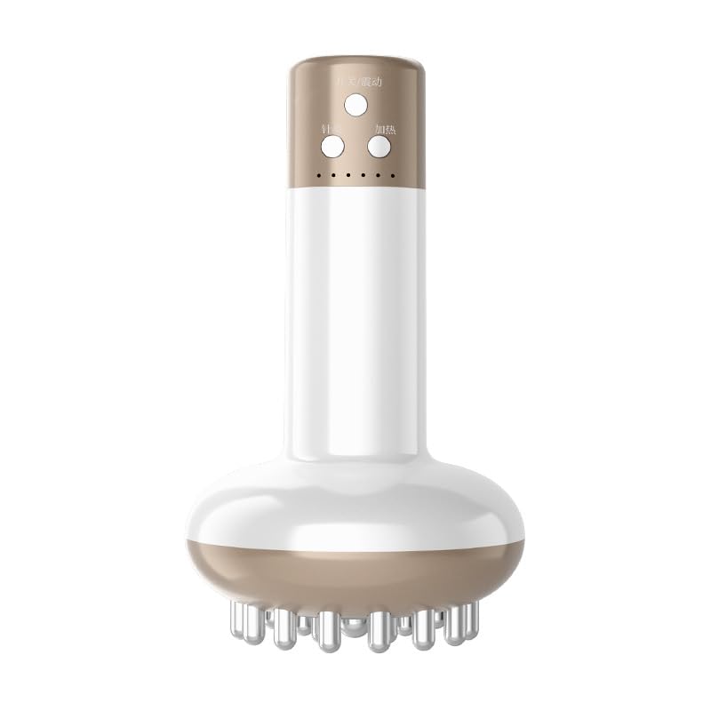 Smart Meridian Massage, Electric Meridians Full Body Massager Anti Cellulite EMS Red Light Therapy Meridian Dredging Brush Vibration Body Slimming