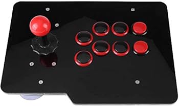 アーケードコントローラー USB接続 11ボタン 黒 アーケードコントローラー USB接続 11ボタン 黒 アーケード