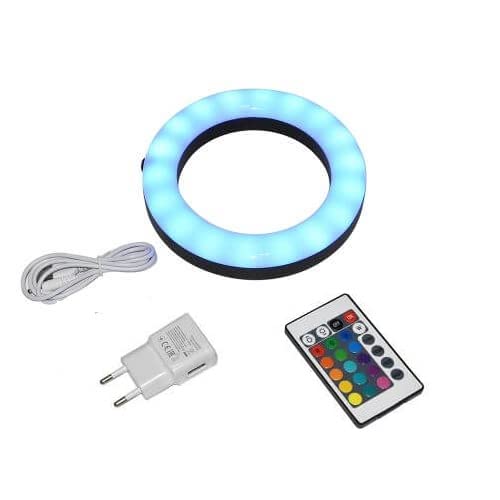 LED Ring Kohleteller ring Klebe Magnetisch NEU Shisha Wasserpfeife LED Hookah (Magnetisch) – Bild 4