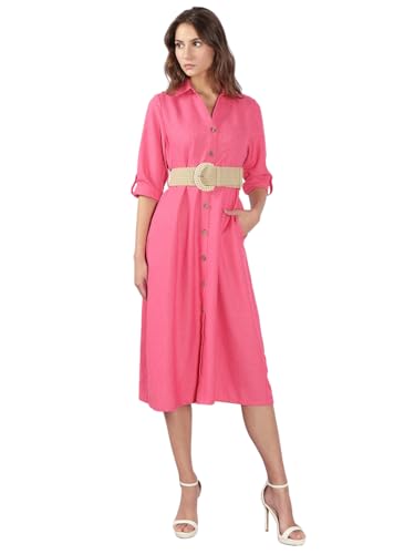 Image of VERO Moda Midi Shirt Dress for Women