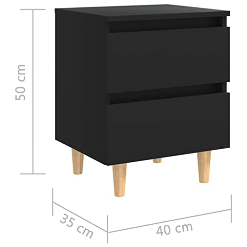 Rangement avec tiroirs pour chambre et meuble d'appoint stable Mangloder - 3