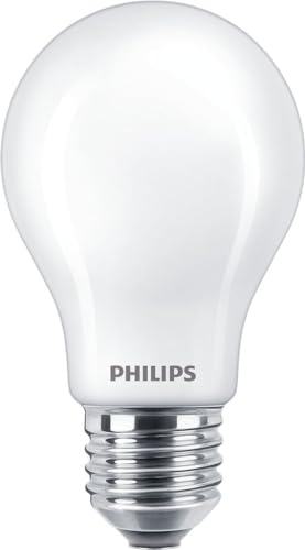 PHILIPS LED Classic E27 WarmGlow Lampe, 75 W, Tropfenform, dimmbar, matt, warmweiß