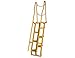 Alternating Tread Stairs - 10 step - 84"H X 40.04"L - 68? angle