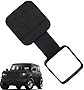 Muslogy for Bronco Hitch Cover Accessories, Trailer Hitch Cover 2 inch Receiver Tube Hitch Plug(Fits 2' Receivers) Class 3 4 5