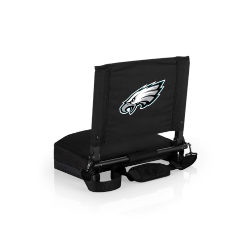 Image of Picnic TIME NFL Unisex-Adult NFL Gridiron Stadium Seat, Lightweight, Portable Folding Chair for Bleachers and Benches