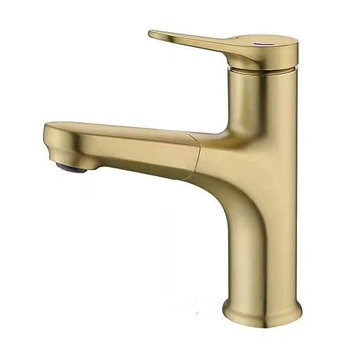 Robinet rétractable chaud et froid pour évier et lavabo de salle de bain - 2