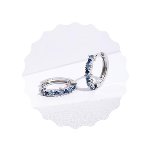 Pendientes de aro de plata de ley 925 a la moda hipoalergénicos para mujeres pequeños regalos de oro para madres + regalos para mamá regalo de cumpleaños ligero perla huggie gota pendientes de lágrima