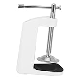 Abaodam Schwere Tischklemme aus Metall Robuste und Zuverlässige C klemme zur Befestigung von LED Röhren Tischlampen und Mikrofonständern Am Tisch