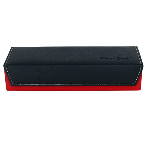 Hard Craft Watch Box Organizer Vegan Leather for 5 Watches