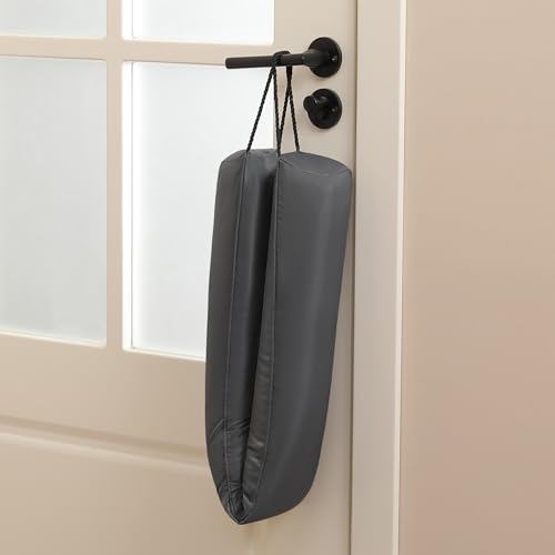 Sunolga Water Resistant Door Draft Stopper Blocks Hot and Cold Air with Removable Washable Cover for Bottom of Door, All-Season Seal for Wind, Door Sweep for Gaps Up to 3", Home Essentials, 72", Gray by Sunolga - Image 5