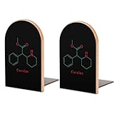 Material: hecho de madera de alta calidad, pulido a mano que hace que los sujetalibros sean más suaves. Diseño grueso, diseño de esquinas redondeadas que no daña tu mano. La base de los sujetalibros está hecha de metal resistente, lo suficientemente fuerte como para sostener tus libros ordenados y verticales.