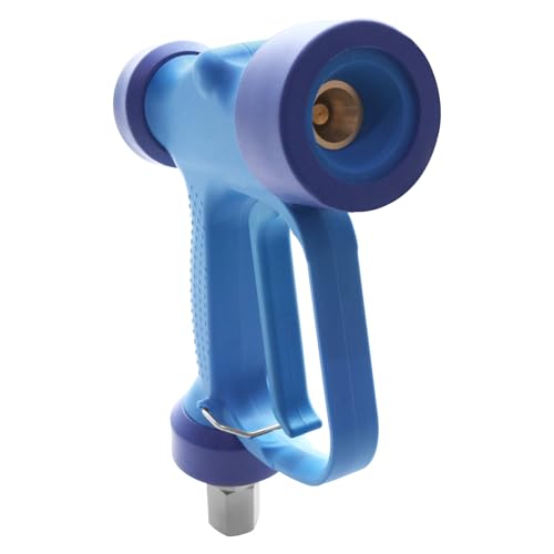 Softwash Gun YG1635S 350 PSI 16 GPM 1/2 BSP High Volume Low Pressure Soft Wash Gun with SS Swivel Pin Heavy Duty Soft Washing Equipment for Car Patio Pools Structure Cleaning