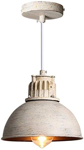 Lustre étable rétro e27 et suspension dôme nautique pour éclairage d'allée chic