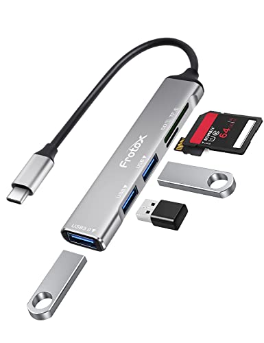 ✅Lettore di schede SD/Micro SD: Supporta ampiamente diversi tipi di schede di memoria, ad esempio SD / Micro SD / TF / SDHC / SDXC / MS / MSXC / MMC e altro ancora. Questo lettore di schede non supporta la lettura simultanea di due schede.
