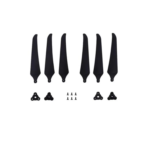 Hélice pliante 1051F 3 lames en nylon verre pour drone FPV à long rayon d'action