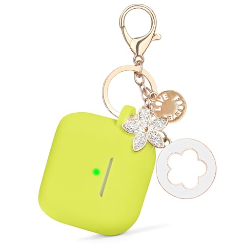 Image of Case Compatible for Apple Airpods 4 - VISOOM Airpods 4 Cases 2024 Cover Women Anti-Drop Silicone iPods 4 Earbuds Wireless Accessorie Charging Cases Girl Bling Keychain for Airpod iPods 4th Generation