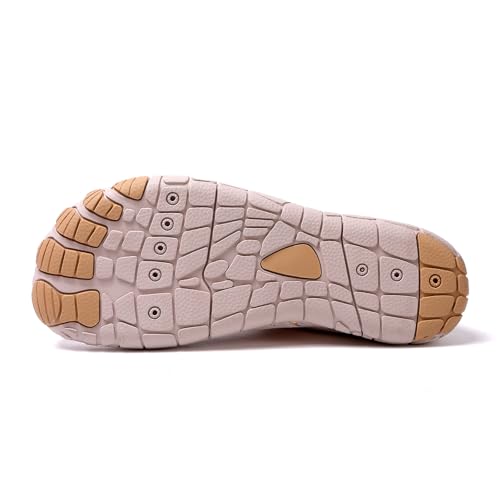Image of Hiking Barefoot Shoes for Women Men Breathable & Non-Slip Athletic Barefoot Wide Toe Water Shoes Lightweight Perfect for Walking,Running,and Swimming