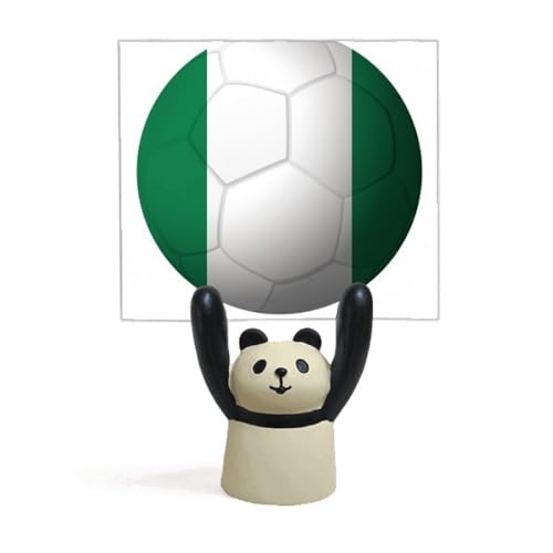 Support mémo Nigeria football panda contre le désordre