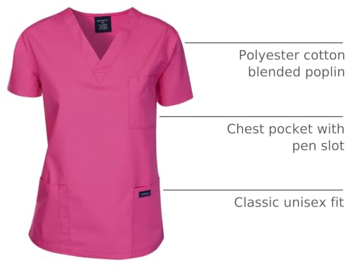 Image of Dagacci Scrubs Medical Uniform Women and Men Scrubs Shirts and Tops