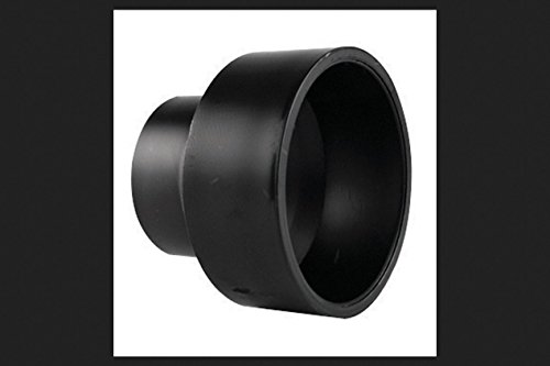 Charlotte Pipe Schedule 40 3 in. Hub x 4 in. Dia. Hub ABS Coupling