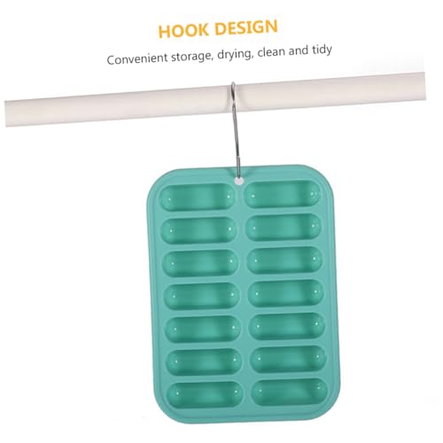 Moldes para cubitos de hielo de silicona 2 pcs miniatura 2