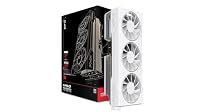 XFX Swift AMD Radeon RX 9070 GRE Weiß Gaming Edition mit DREI Lüftern, 12 GB GDDR6, HDMI, 3 DP, AMD RDNA™ 4 (RX-97GRE29W7) – Ansicht 1