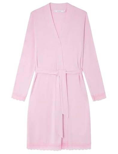 Women´secret Medium Robe Soft Touch Bata, Rosa, XXL para Mujer | Ya disponible en tu tienda friki favorita! En mundofriki.es!