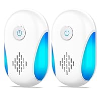 2025 Upgraded Ultraschall Schädlingsbekämpfer 2 Packs, Indoor-Ultraschall-Repellent für Schaben, Nagetiere, Mäuse, Wanzen, Ameisen, Moskitos, Mäuse, Spinnen, elektronische Plug in Schädlingsbekämpfung