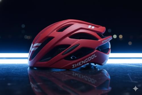 Image of Thunder Skates Zhencool Skating Helmet for Women Men, Matte Red