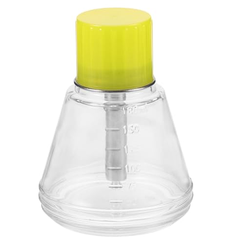 NOLITOY Glass Pump Bottle for Nail Polish 180ml -proof Perfect for Salons Homes