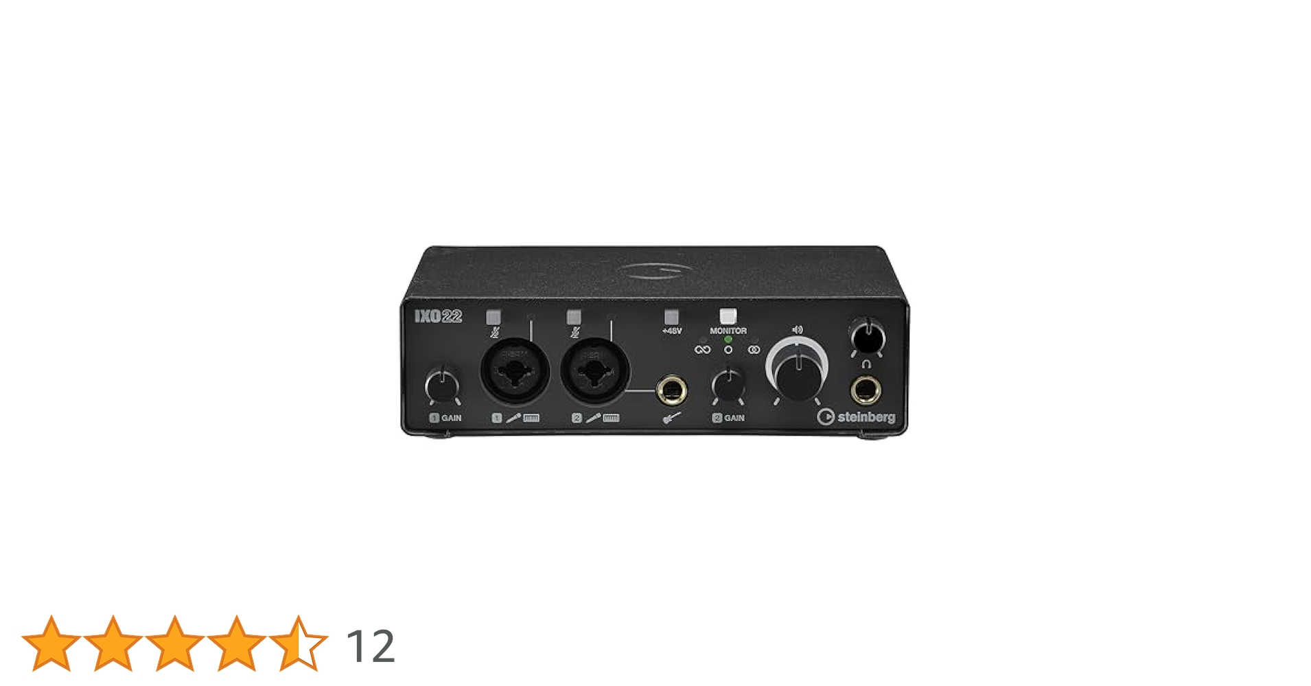 Steinberg IXO12 美品 送料込み オーディオインターフェース steinberg/オーディオインターフェース/IXO12