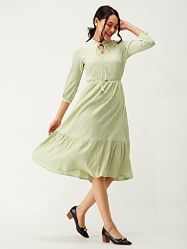Image of AASK Women Fit and Flare Dress