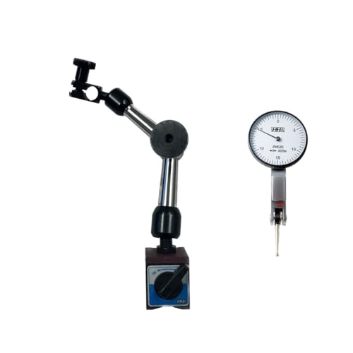 Indicateur de test à cadran Hhip 4400-0016 avec support magnétique compact 0-0,1 cm