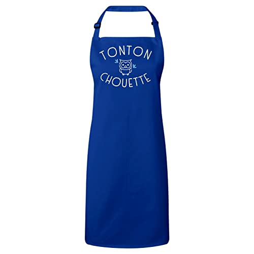 Tablier cuisine premium Tonton Chouette cadeau famille mignon