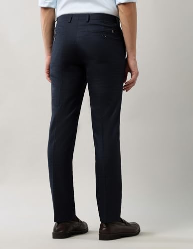 Image of Arrow Men's Mid Rise Slim Formal Trouser