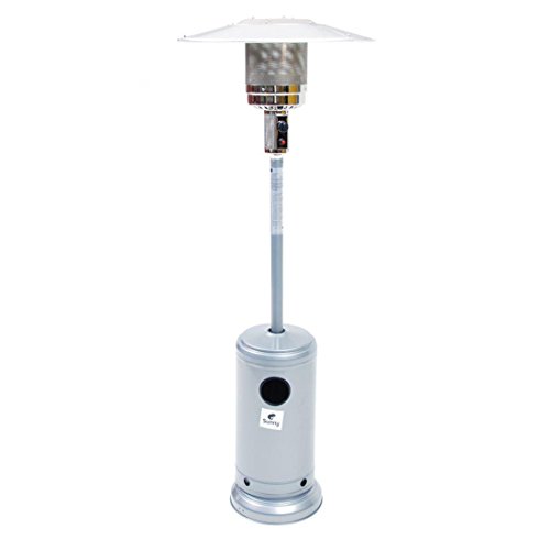 Sunny S46-03 Stufa Cilindro a Fungo GPL, 13.5W, Area di copertura 15-20 m2, Grigio