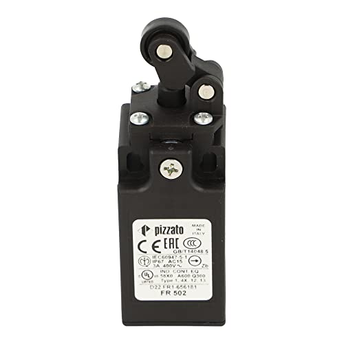 FR 502 | FR502 | PIZZATO MINIATURE LIMIT SWITCH WITH TOP ROLLER LEVER 1NO + 1NC CONTACT