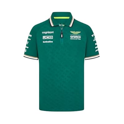 Aston Martin F1 Polo del Equipo 2024 para Hombre - Verde - Talla: XL | Ya disponible en tu tienda friki favorita! En mundofriki.es!