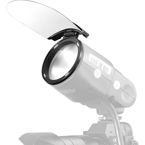 Godox AK-R12 �o�E���X�J�[�h ���E���h�w�b�h�t���b�V���p V1�AV1Pro�AV100�AAD100Pro�AAD200�V���[�Y�ƌ݊���������܂�(H200�AAD200Pro�AAD200Pro II�ɂ�H200R���K�v�ł�)�B