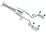 MAC Dual Muffler Exhaust Pipe System Rep...