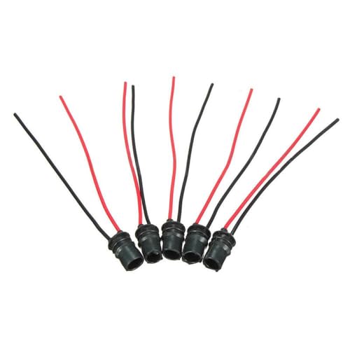 10PCS T10 W5W CAR WEDGE電球ソケットコネクタホルダー拡張ベースLEDランプ用さまざまな車両モデルの交換用自動車部品