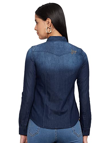 Image of Wrangler Women's Plain Regular Fit Shirt